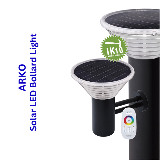 ARKO Solar Bollard LED Light