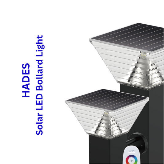 HADES Solar Bollard LED Light